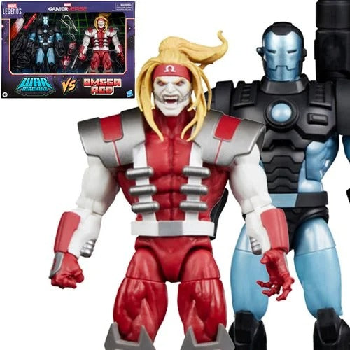 Marvel Legends Series Gamerverse War Machine vs Omega Red 6-Inch Action Figures