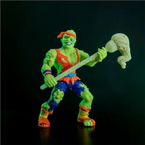 Toxic Crusaders Toxie Glow-in-the-Dark 5-Inch Action Figure - Entertainment Earth Exclusive