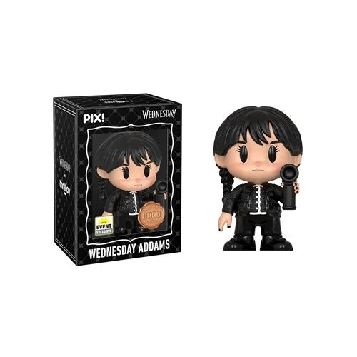 ThrillJoy Pix! Wednesday Addams Vinyl Figure - 2026 Convention Exclusive