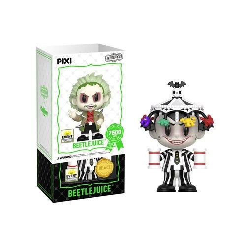 ThrillJoy Pix! Beetlejuice (Spike) Vinyl Figure - 2026 Convention Exclusive