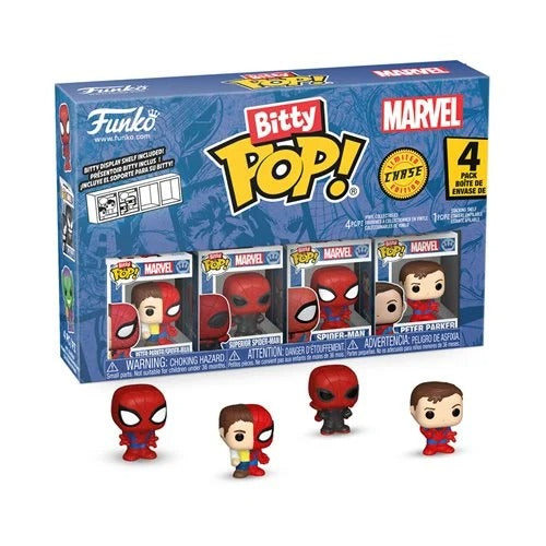 Funko Bitty Pop! Spider-Man Mini-Figure 4-Pack - Select Figure(s)