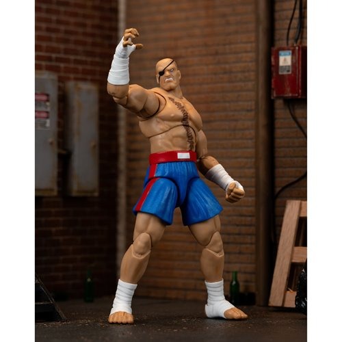 Ultra Street Fighter II Sagat 6-Inch Scale Deluxe Action Figure