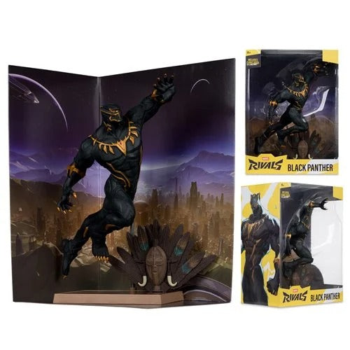 Marvel Rivals Black Panther 1:6 Scale Posed Figure with Scene and Comic