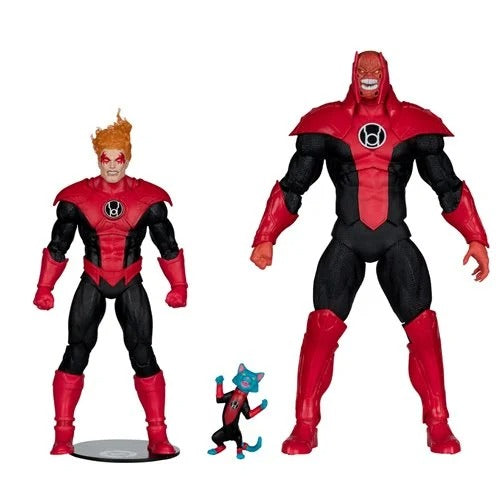DC Multiverse Atrocitus Megafig and Red Lantern Corps Green Lantern 7-Inch Scale Action Figure 2-Pack