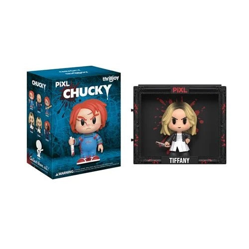 ThrillJoy PiXL Chucky  Universe Blind Box Mini-Figure (1 box with 1 figure)