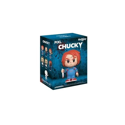 ThrillJoy PiXL Chucky  Universe Blind Box Mini-Figure (1 box with 1 figure)