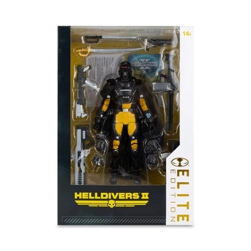 McFarlane Toys Helldivers II SA-04 Combat Technician Elite Edition #14 7-Inch Deluxe Action Figure