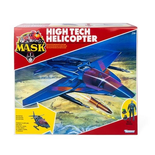M.A.S.K. High Tech Helicopter Vehicle
