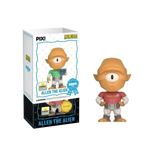 ThrillJoy Pix! Invincible Allen the Alien Vinyl Figure - 2026 Convention Exclusive