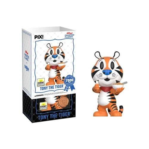 ThrillJoy Pix! Kelloggs Tony the Tiger Vinyl Figure - 2026 Convention Exclusive