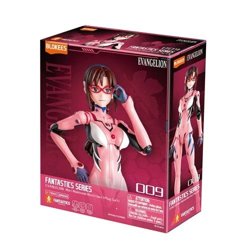 Blokees 73563 Neon Genesis Evangelion Fantastics Series Mari Makinami Ilustrious Plug Suit Model Kit