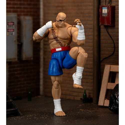 Ultra Street Fighter II Sagat 6-Inch Scale Deluxe Action Figure