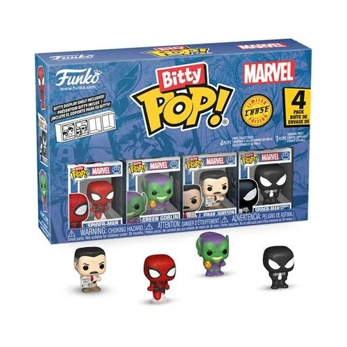 Funko Bitty Pop! Spider-Man Mini-Figure 4-Pack - Select Figure(s)