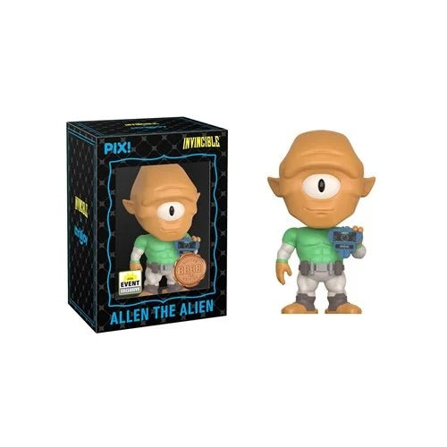 ThrillJoy Pix! Invincible Allen the Alien Vinyl Figure - 2026 Convention Exclusive
