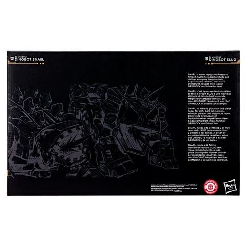 Transformers Generations Selects Age of the Primes Leader Class G2 Universe Dinobots Slug and Snarl