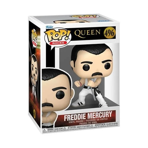 Funko Pop! Rocks - Queen - Freddie Mercury Vinyl Figure - Select Figure(s)