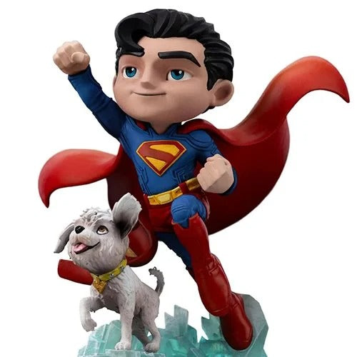 Iron Studios Superman (2025) Superman and Krypto MiniCo Vinyl Figure