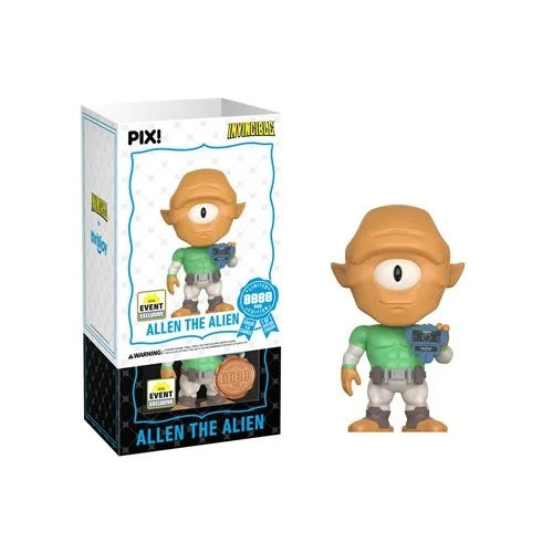 ThrillJoy Pix! Invincible Allen the Alien Vinyl Figure - 2026 Convention Exclusive