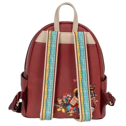 Loungefly One Piece Thousand Sunny Ship Mini-Backpack - Entertainment Earth Exclusive
