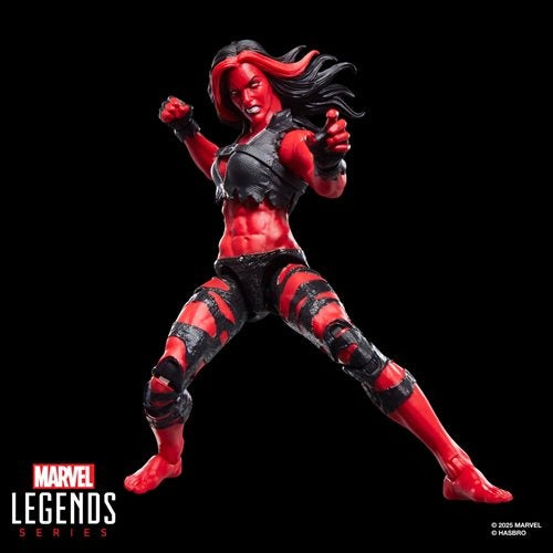 Marvel Legends Series Red She-Hulk 6-Inch Action Figure