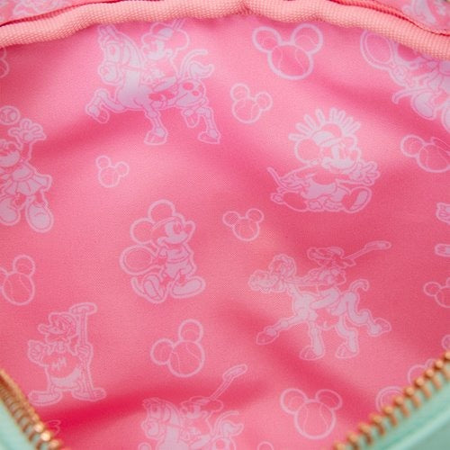 Loungefly Mickey Mouse Tennis Sling Crossbody Bag with Coin Bag