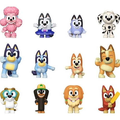 Funko Bluey Mystery Minis Mini-Figure (1 Box with 1 Figure)