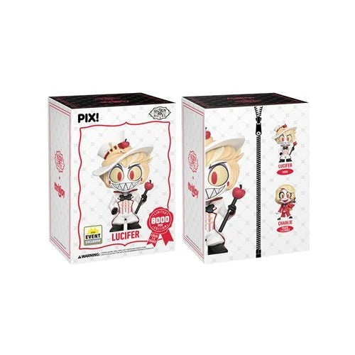 ThrillJoy Pix! Hazbin Hotel Lucifer Vinyl Figure - 2026 Convention Exclusive