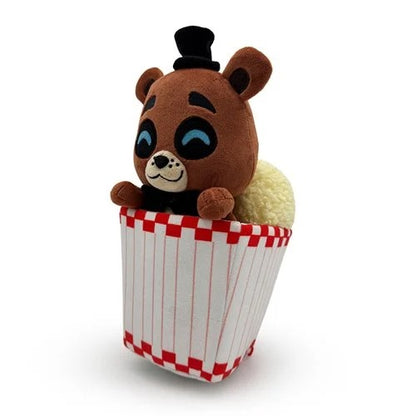 Five Nights at Freddy's Popcorn Bucket Freddy 9-Inch Plush - Entertainment Earth Exclusive