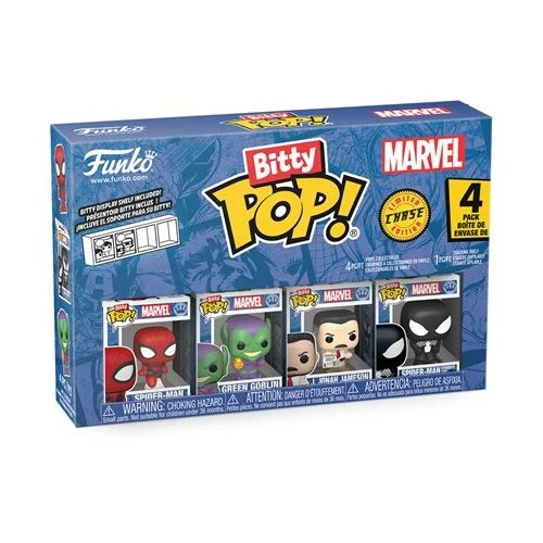 Funko Bitty Pop! Spider-Man Mini-Figure 4-Pack - Select Figure(s)
