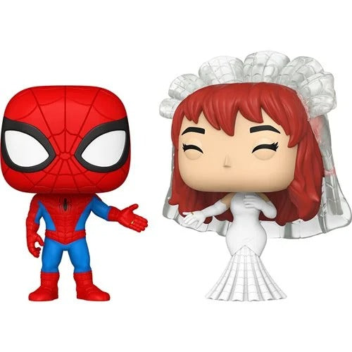Funko Pop! Spider-Man and Mary Jane (Comic) 2-Pack Vinyl Figure