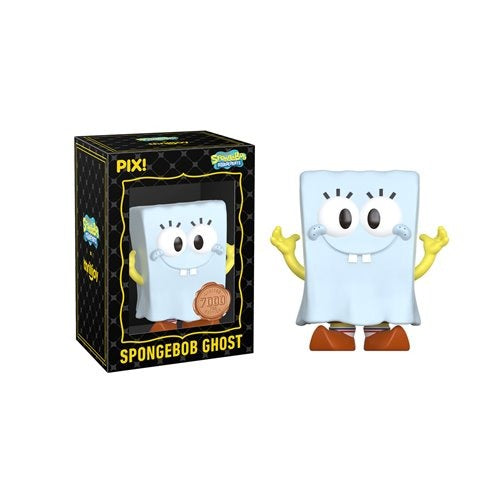 ThrillJoy Pix! SpongeBob SquarePants Ghost Vinyl Figure