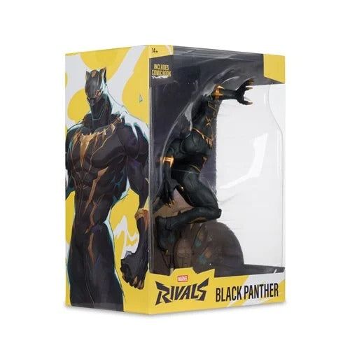 Marvel Rivals Black Panther 1:6 Scale Posed Figure with Scene and Comic