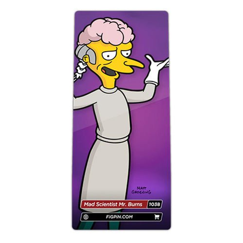 FiGPiN Enamel Pin - The Simpsons - by FiGPiN | Buy at ToyShnip