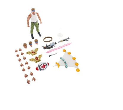 Contra - Bill Rizer + Lance Bean Maximum Payload 1/12 Scale Action Figure Set