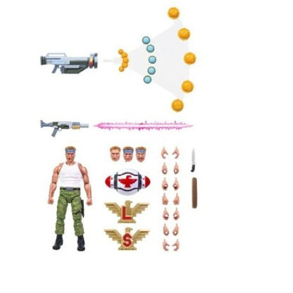 Contra - Bill Rizer + Lance Bean Maximum Payload 1/12 Scale Action Figure Set