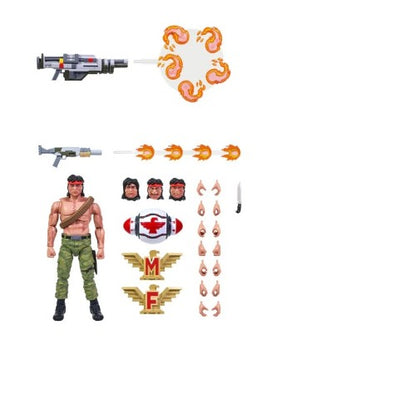 Contra - Bill Rizer + Lance Bean Maximum Payload 1/12 Scale Action Figure Set