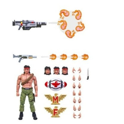 Contra - Bill Rizer + Lance Bean Maximum Payload 1/12 Scale Action Figure Set