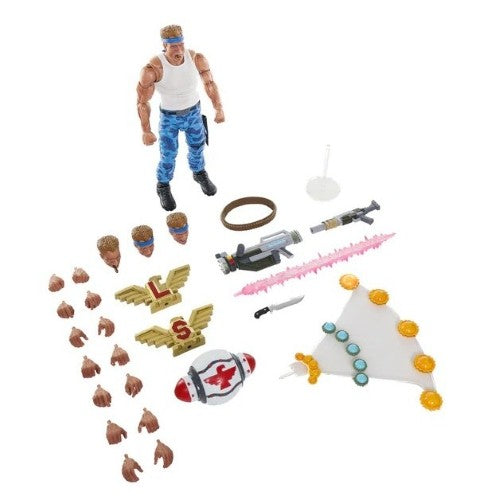 Contra Bill Rizer Maximum Payload 1/12 Scale Signature Series Action Figure Set