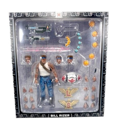 Contra Bill Rizer Maximum Payload 1/12 Scale Signature Series Action Figure Set