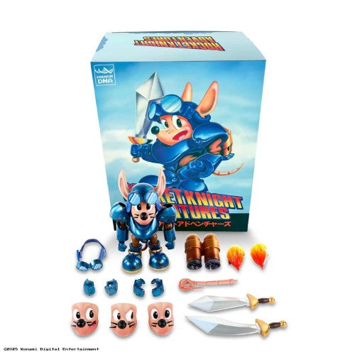 Rocket Knight Adventures - Konami Store Exclusive Sparkster (Battle Damage Variant) 1/12 Scale Signature Collection Action Figure