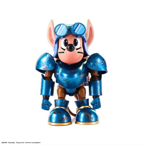 Rocket Knight Adventures - Konami Store Exclusive Sparkster (Battle Damage Variant) 1/12 Scale Signature Collection Action Figure