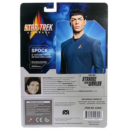 Mego Star Trek Mr. Spock 8-Inch Action Figure-ToyShnip