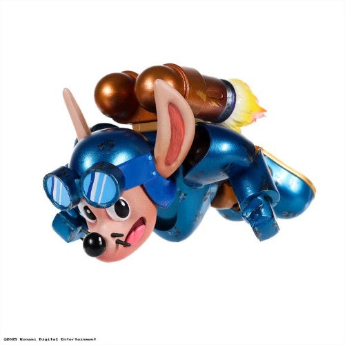 Rocket Knight Adventures - Konami Store Exclusive Sparkster (Battle Damage Variant) 1/12 Scale Signature Collection Action Figure