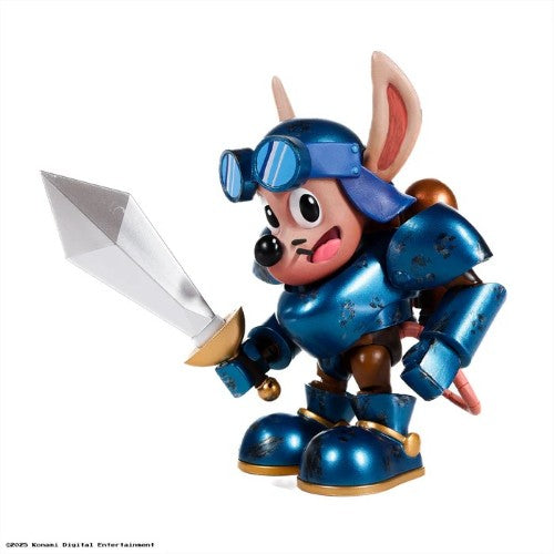 Rocket Knight Adventures - Konami Store Exclusive Sparkster (Battle Damage Variant) 1/12 Scale Signature Collection Action Figure