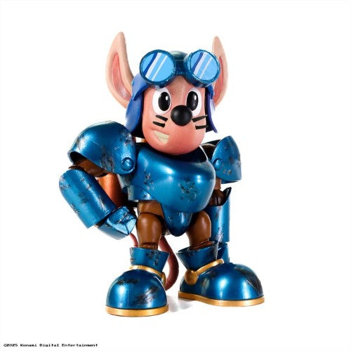 Rocket Knight Adventures - Konami Store Exclusive Sparkster (Battle Damage Variant) 1/12 Scale Signature Collection Action Figure