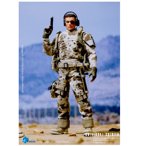 Universal Soldier Luc Deveraux Exquisite Super 1:12 Scale Action Figure - Previews Exclusive