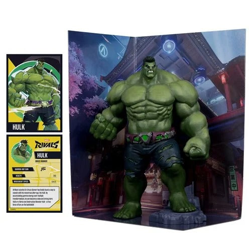 McFarlane Toys Marvel Rivals The Hulk 1:6 Scale Posed Figure with Scene and Comic