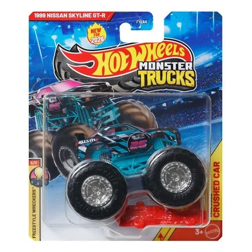 Hot Wheels Monster Trucks 1:64 Scale Vehicle 2026  - Select Vehicle(s) (5393)