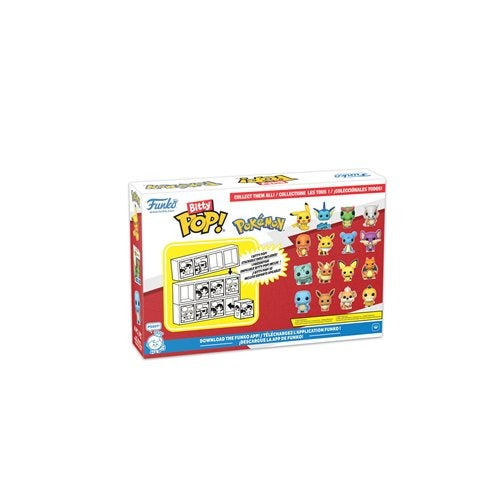Funko Bitty Pop! Pokemon Mini-Figure 4-Pack - Select Figure(s)