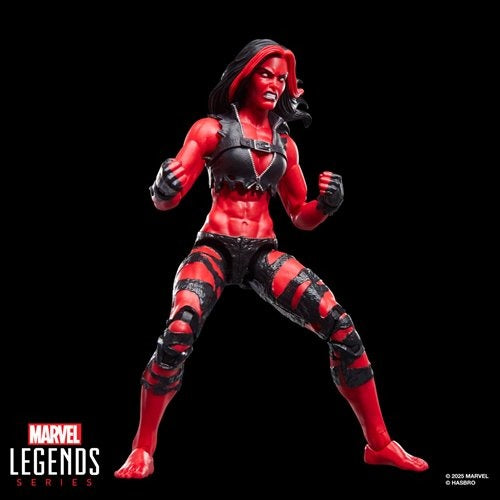 Marvel Legends Series Red She-Hulk 6-Inch Action Figure